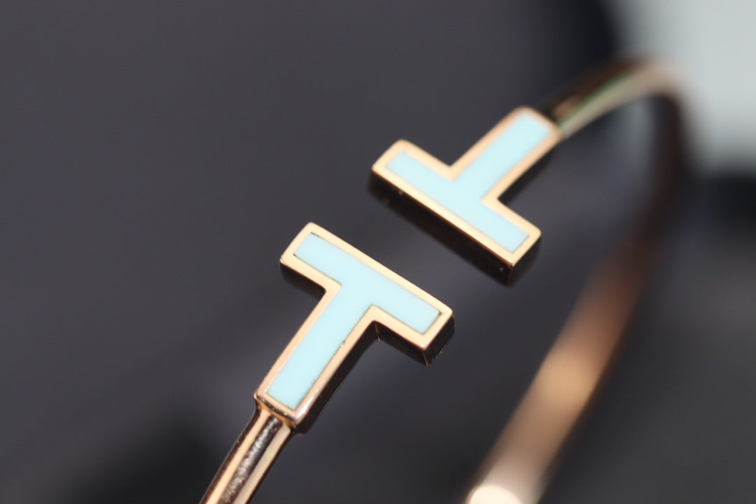 [Regalia Jewels]T BRACELET 1.8MM TURQUOISE PINK GOLD