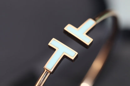 [Regalia Jewels]T BRACELET 1.8MM TURQUOISE PINK GOLD