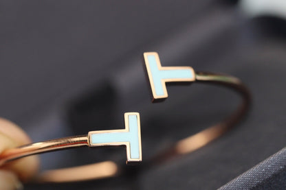 [Regalia Jewels]T BRACELET 1.8MM TURQUOISE PINK GOLD