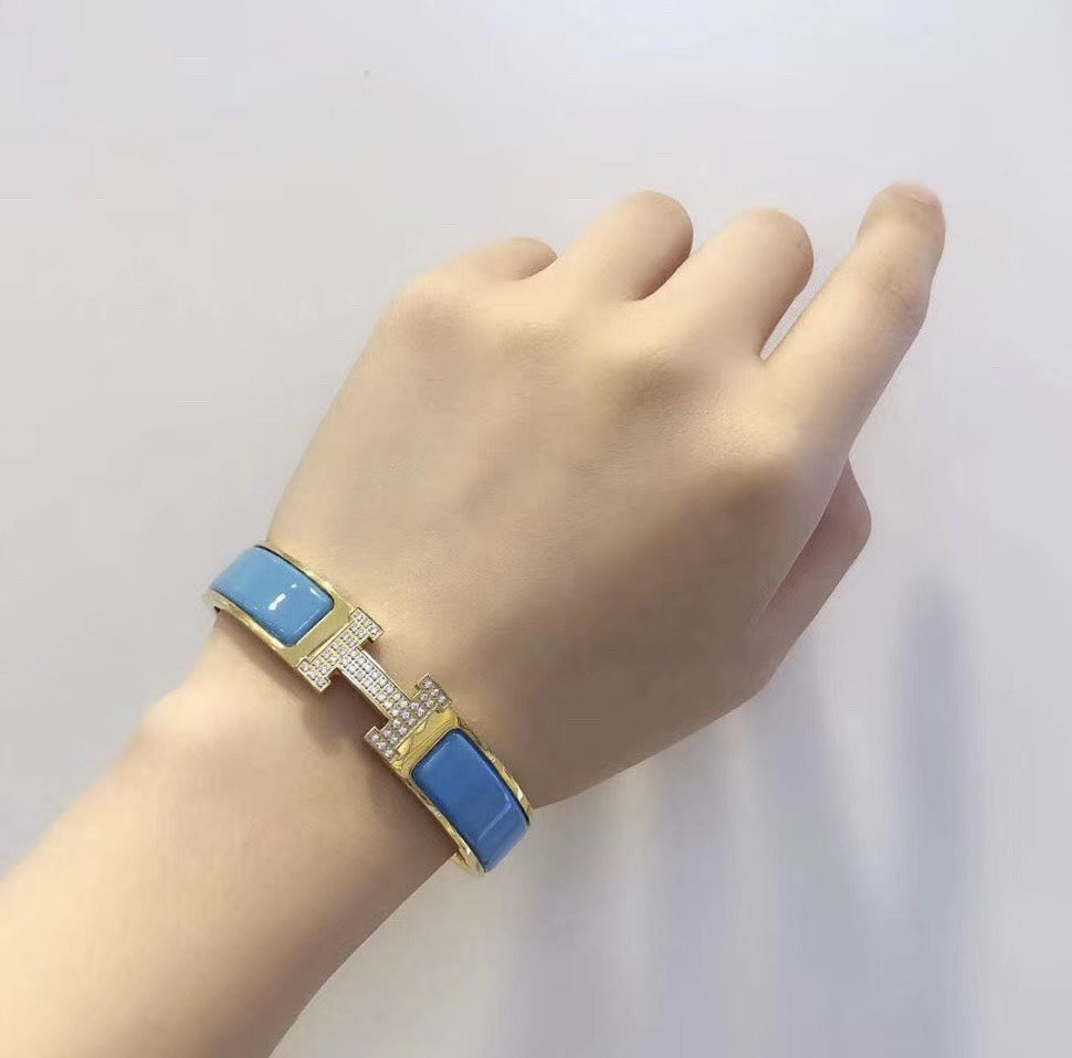 [Regalia Jewelry]H CLOUD BLUE BRACELET GOLD DIAMOND