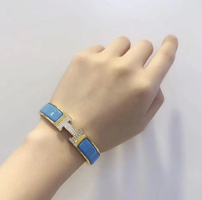 [Regalia Jewelry]H CLOUD BLUE BRACELET GOLD DIAMOND