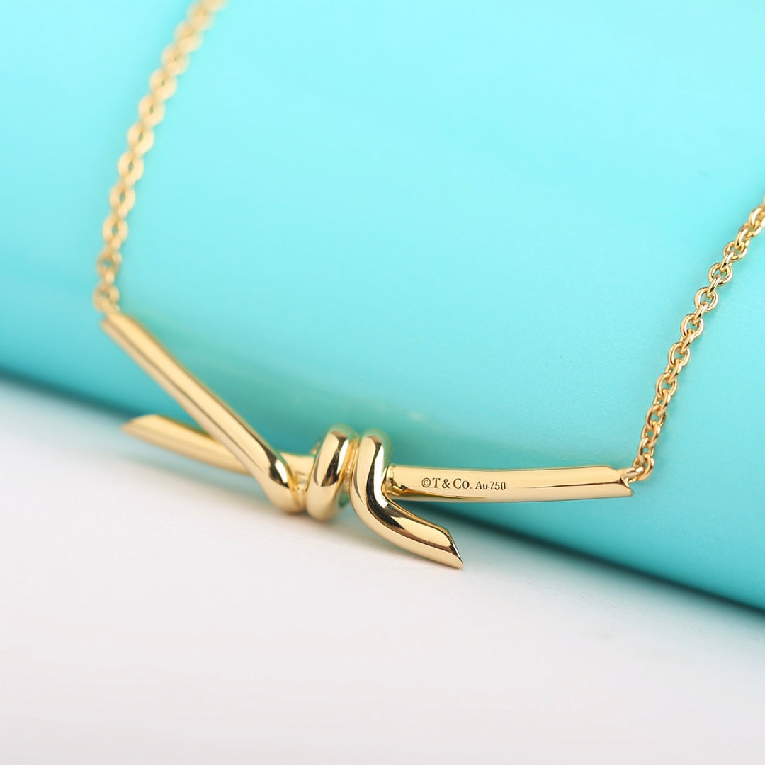 [Regalia Jewels]KNOT NECKLACE GOLD