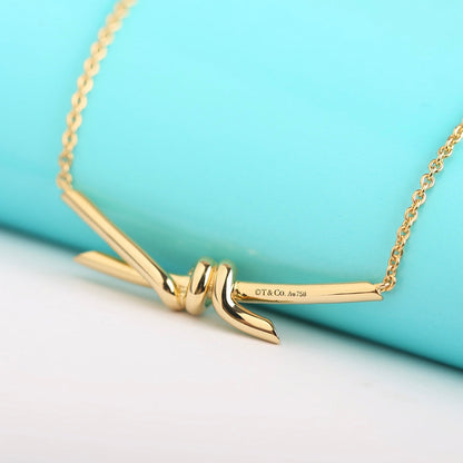 [Regalia Jewels]KNOT NECKLACE GOLD