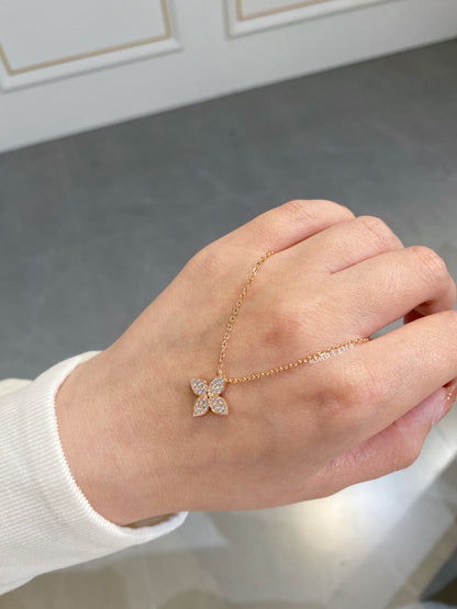 [Regalia Jewelry]STAR DIAMOND NECKALCE