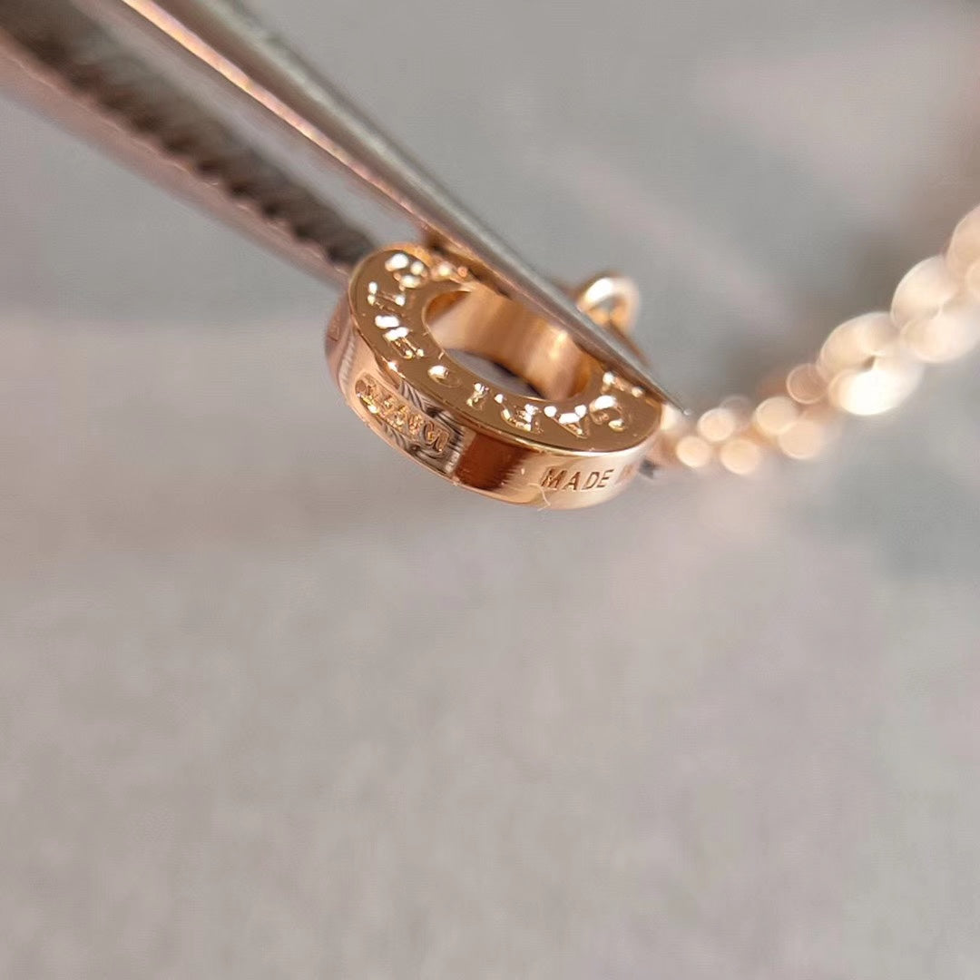 [Regalia Jewelry]ZERO 1 NECKLACE PINK GOLD