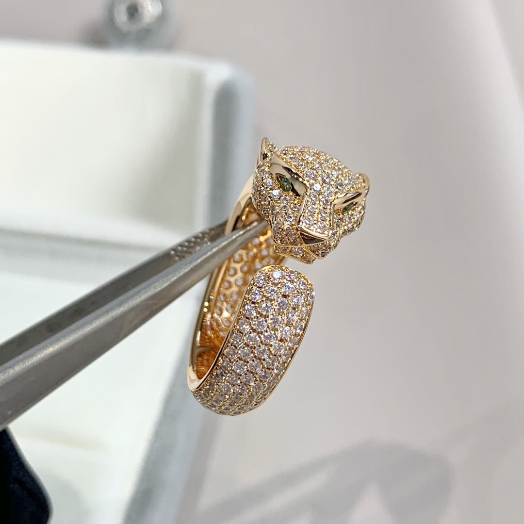 [Regalia Jewelry]PANTHERE PINK GOLD DIAMOND RING