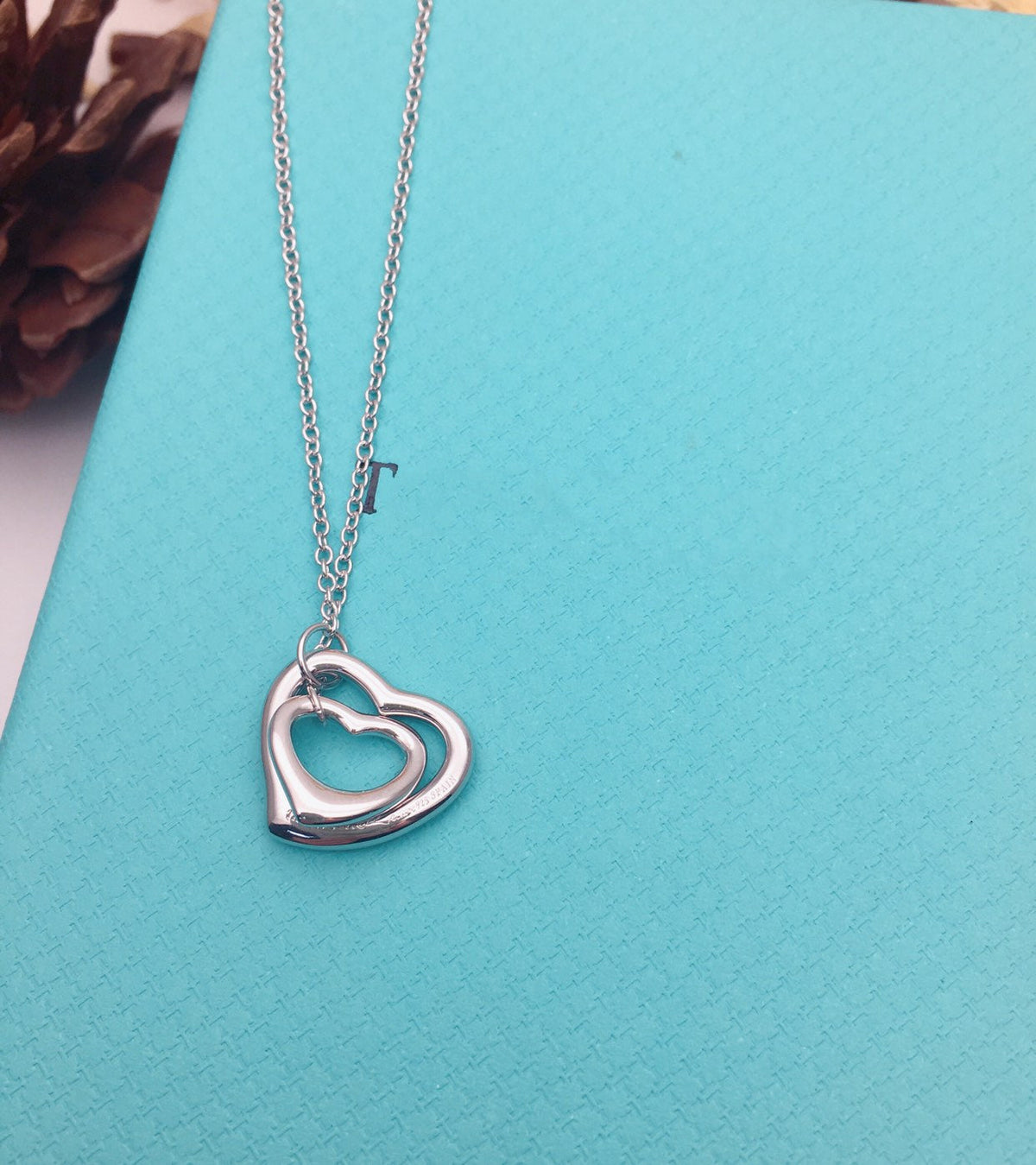 [Regalia Jewels]OPEN HEART SILVER NECKLACE