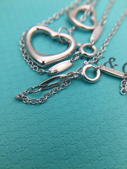 [Regalia Jewels]OPEN HEART SILVER NECKLACE