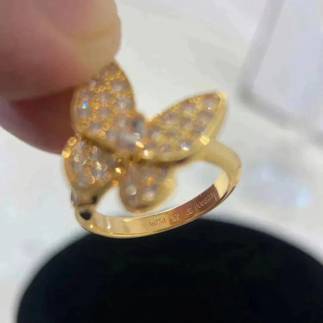 [Regalia Jewelry]BUTTERFLY DIAMOND RING