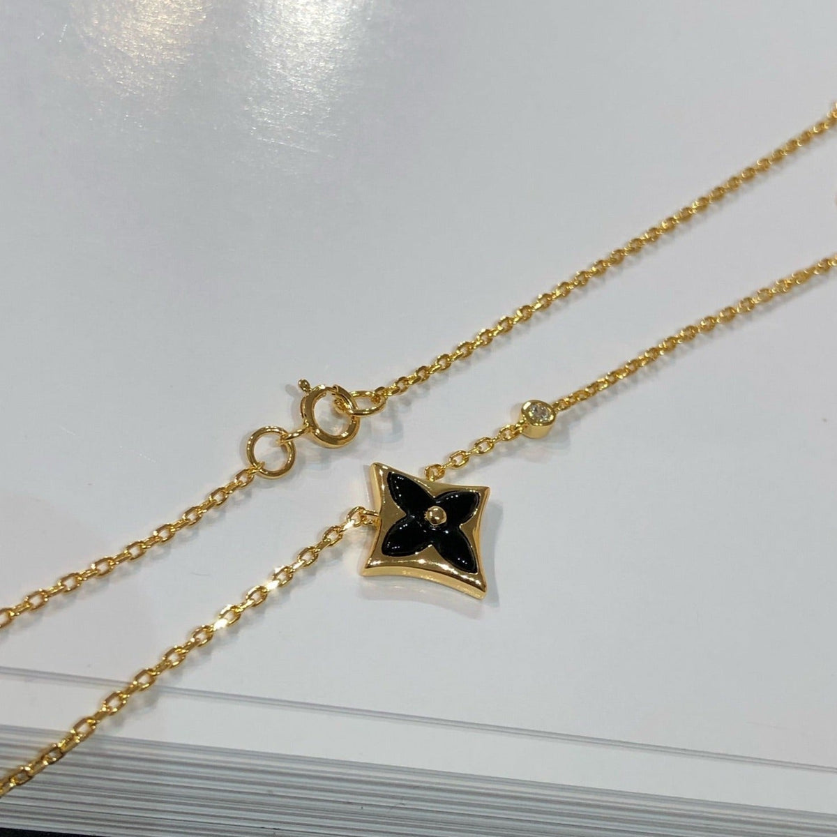 [Regalia Jewelry]STAR BLACK MOP NECKLACE