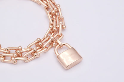 [Regalia Jewels]HARDWEAR WRAP PINK GOLD BRACELET