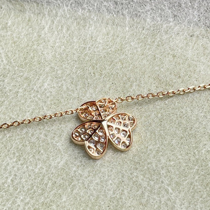 [Regalia Jewelry]FLOWER DIAMOND NECKLACE