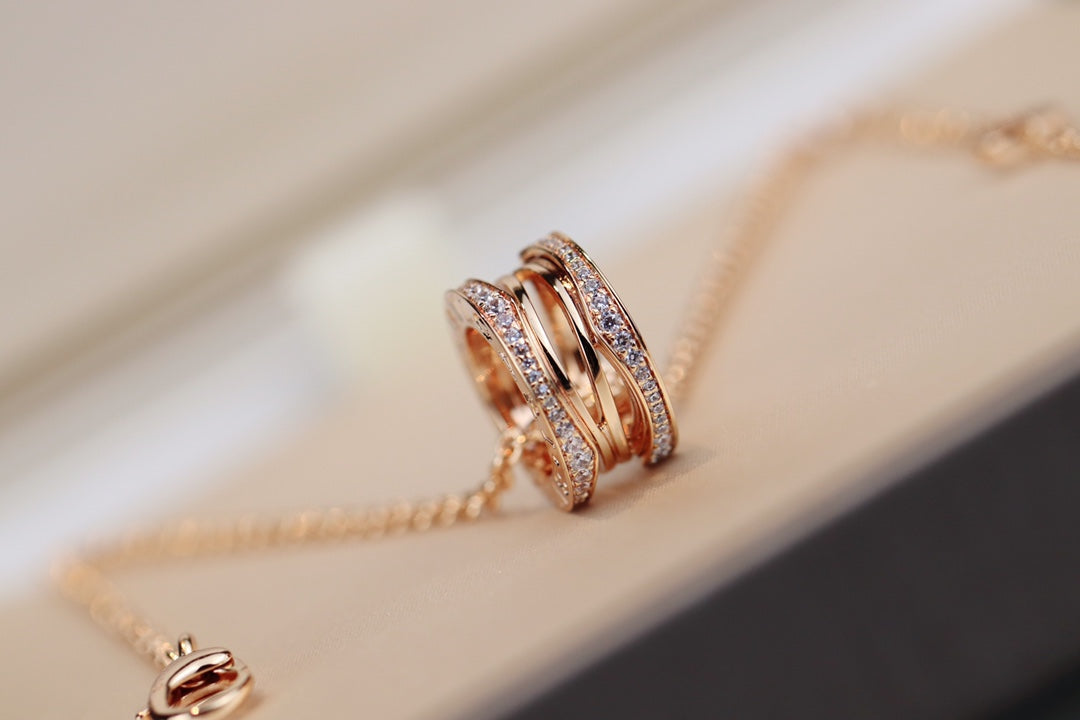 [Regalia Jewelry]ZERO 1 PINK GOLD NECKLACE