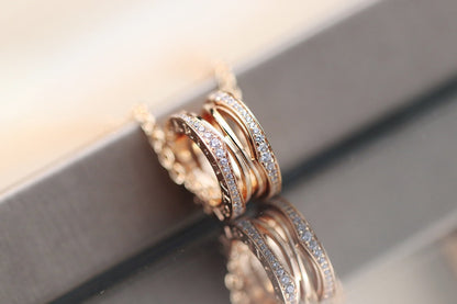 [Regalia Jewelry]ZERO 1 PINK GOLD NECKLACE