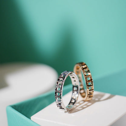 [Regalia Jewels]T TRUE 3.5MM PINK GOLD RING