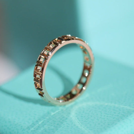 [Regalia Jewels]T TRUE 3.5MM PINK GOLD RING