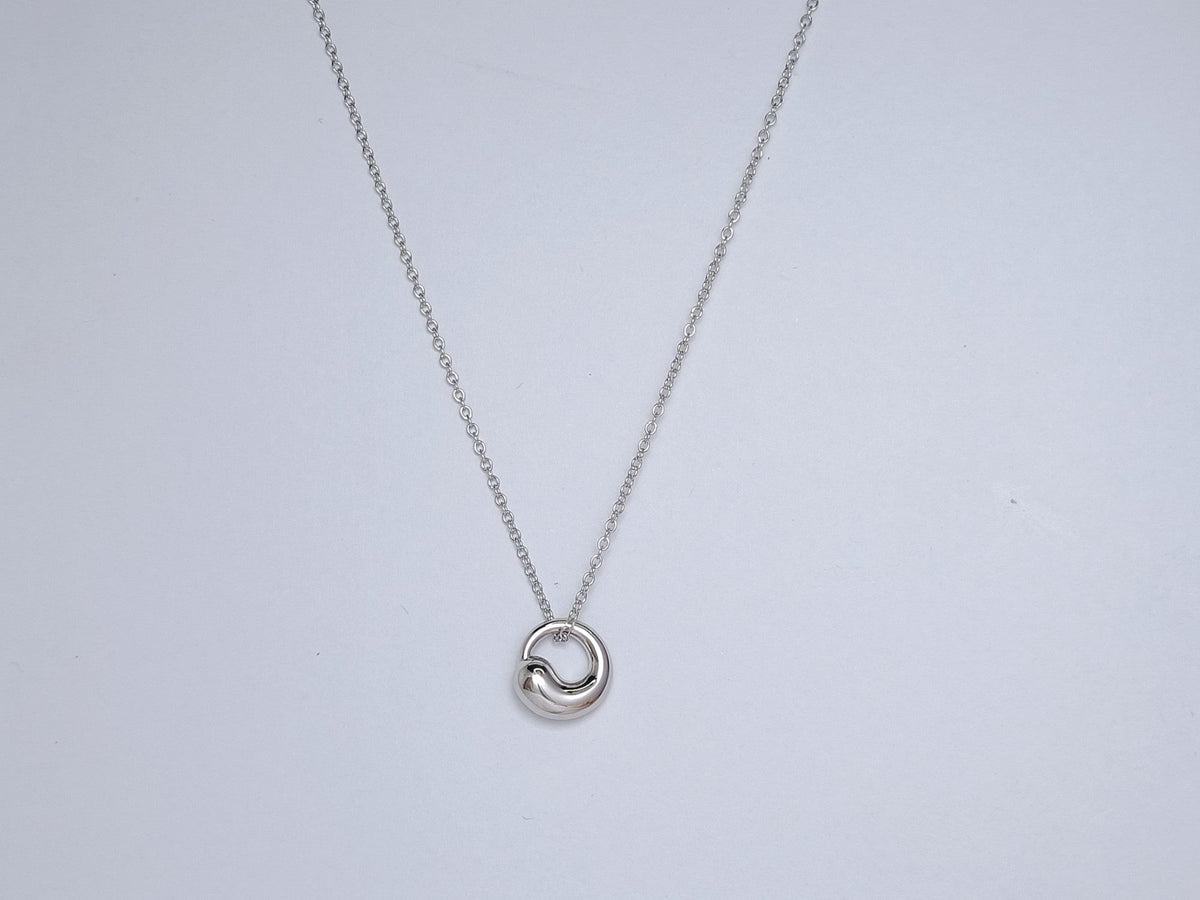 [Regalia Jewels]SNAIL PEDANT SILVER NECKLACE