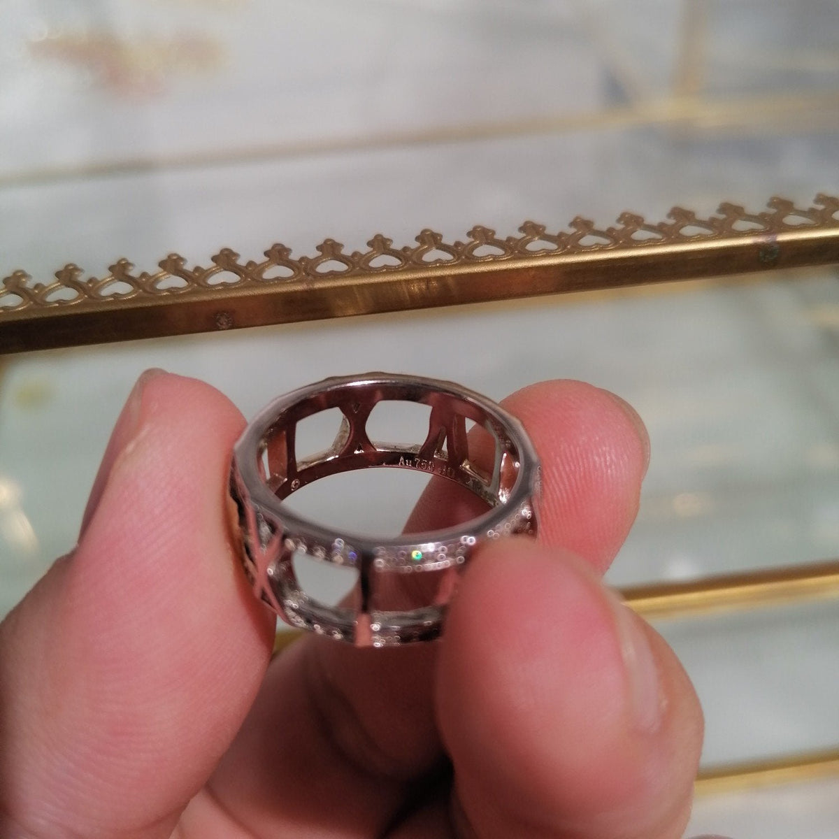 [Regalia Jewels]ATLAS LARGE OPEN DIAMOND RING