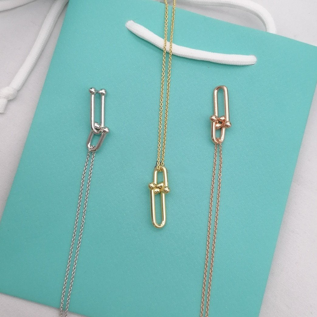 [Regalia Jewels]HARDWEAR GOLD DROP PEDANT NECKLACE
