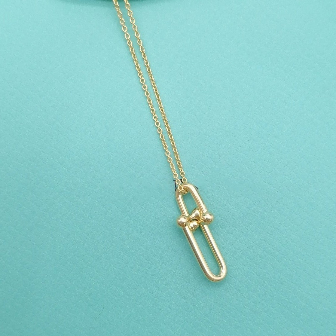 [Regalia Jewels]HARDWEAR GOLD DROP PEDANT NECKLACE
