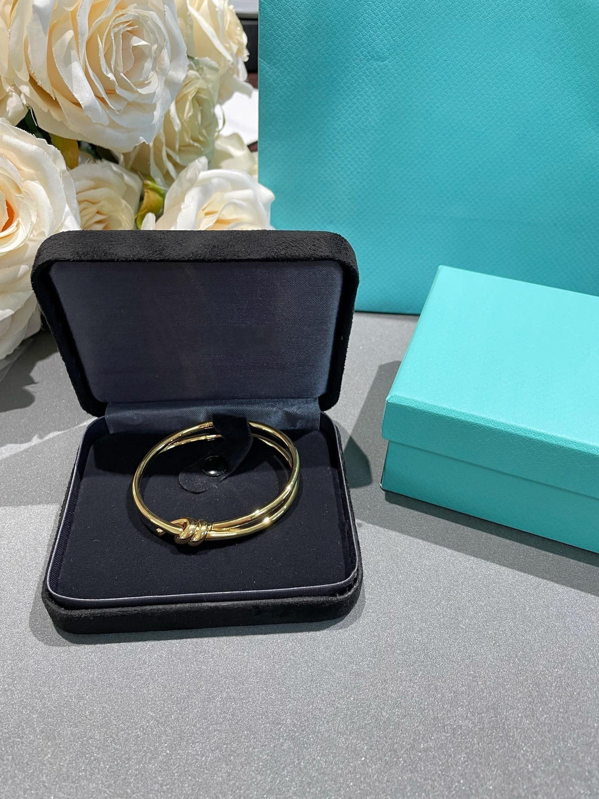 [Regalia Jewels]KNOT DOUBLE ROW GOLD BRACELET