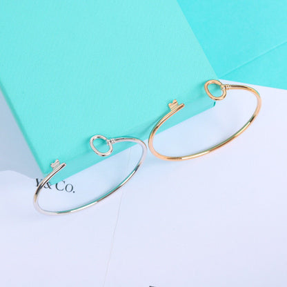 [Regalia Jewels]KEY WIRE OVAL BRACELET