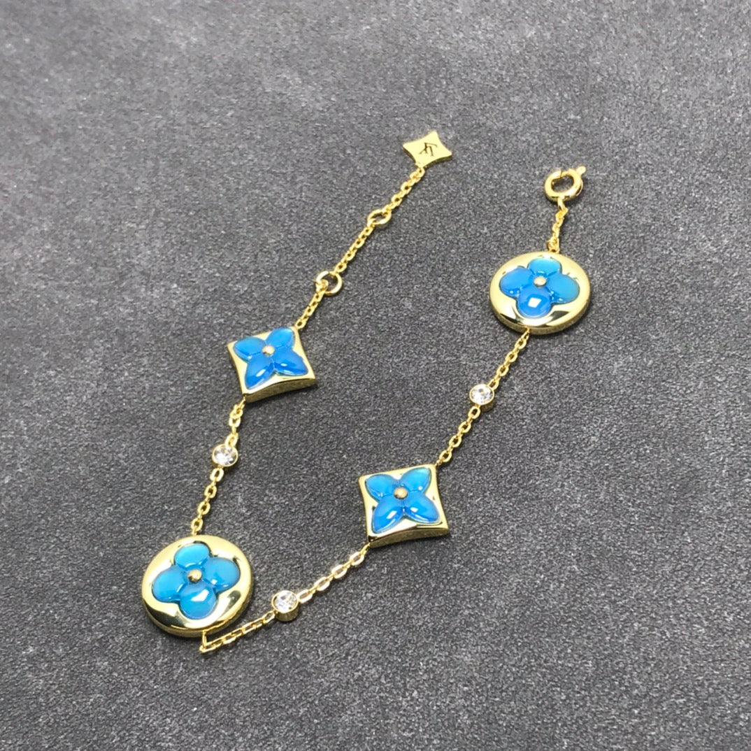 [Regalia Jewelry]STAR AND SUN TURQUOISE 4 MOTIFS 3 DIAMONDS
