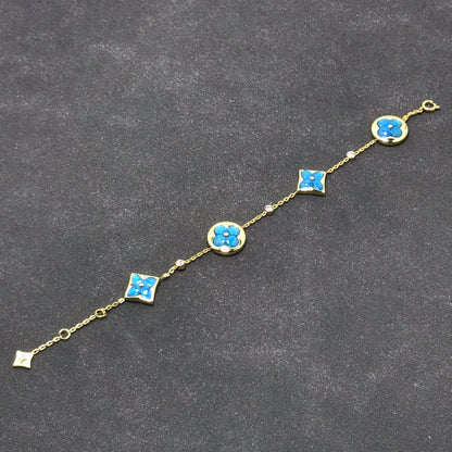 [Regalia Jewelry]STAR AND SUN TURQUOISE 4 MOTIFS 3 DIAMONDS