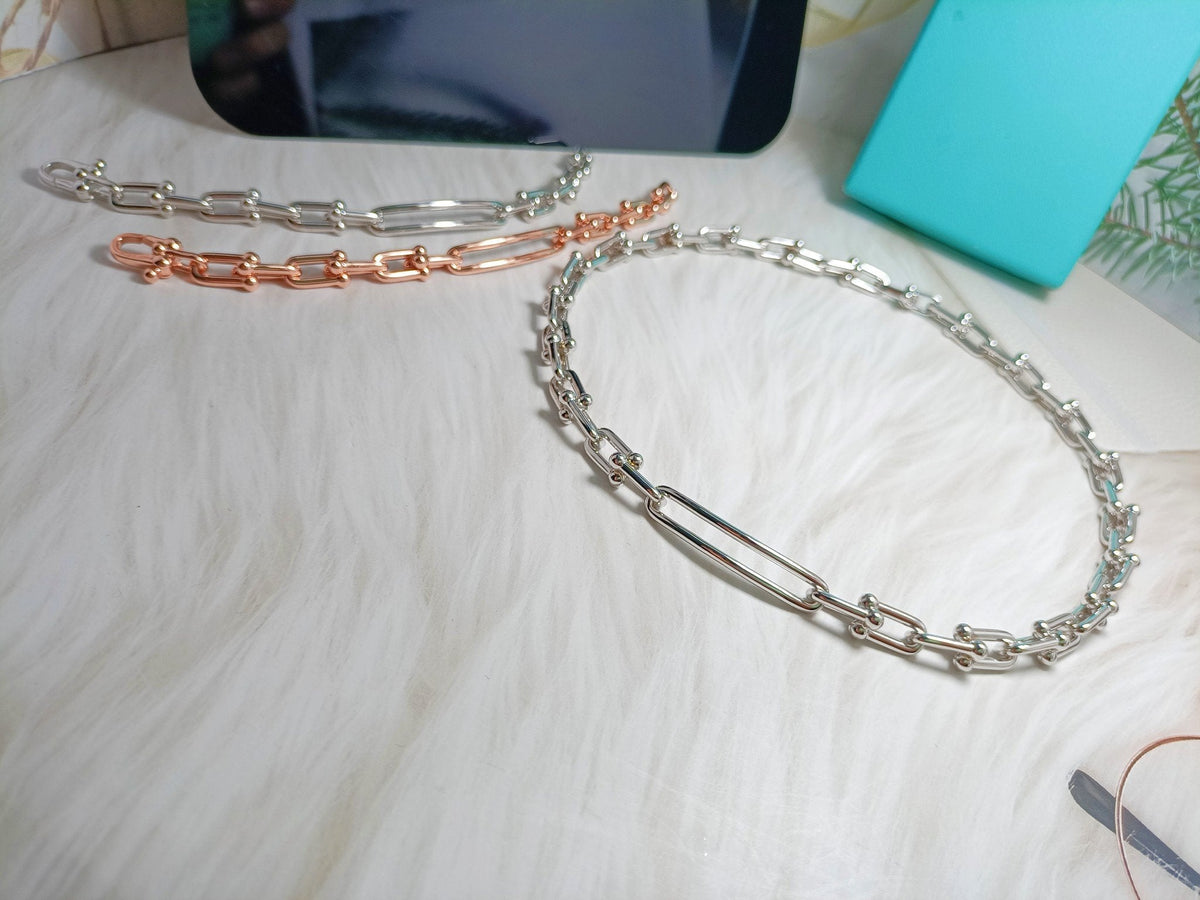 [Regalia Jewels]HARDWEAR LONG CHAIN BRACELET