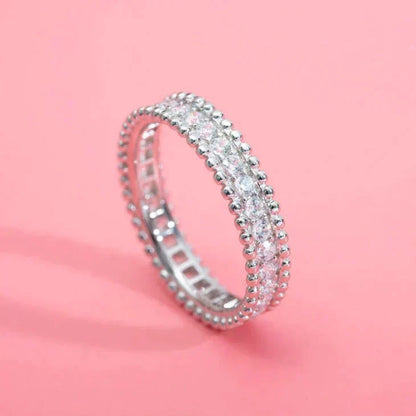 [Regalia Jewelry]PERLEE DIAMOND SILVER RING