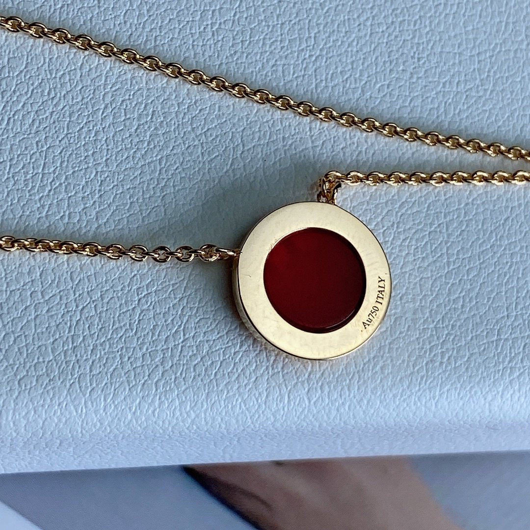 [Regalia Jewels]T DIAMOND CIRCLE PEDANT NECKLACE