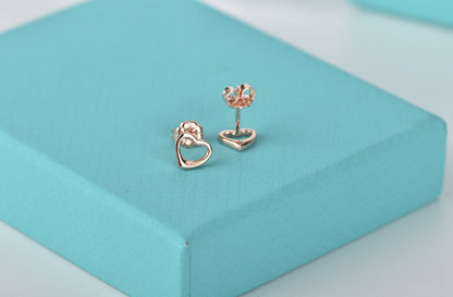 [Regalia Jewels]OPEN HEART STUD EARRINGS