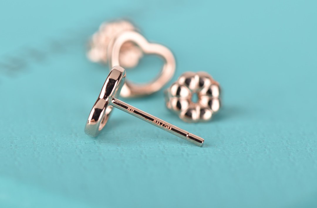 [Regalia Jewels]OPEN HEART STUD EARRINGS