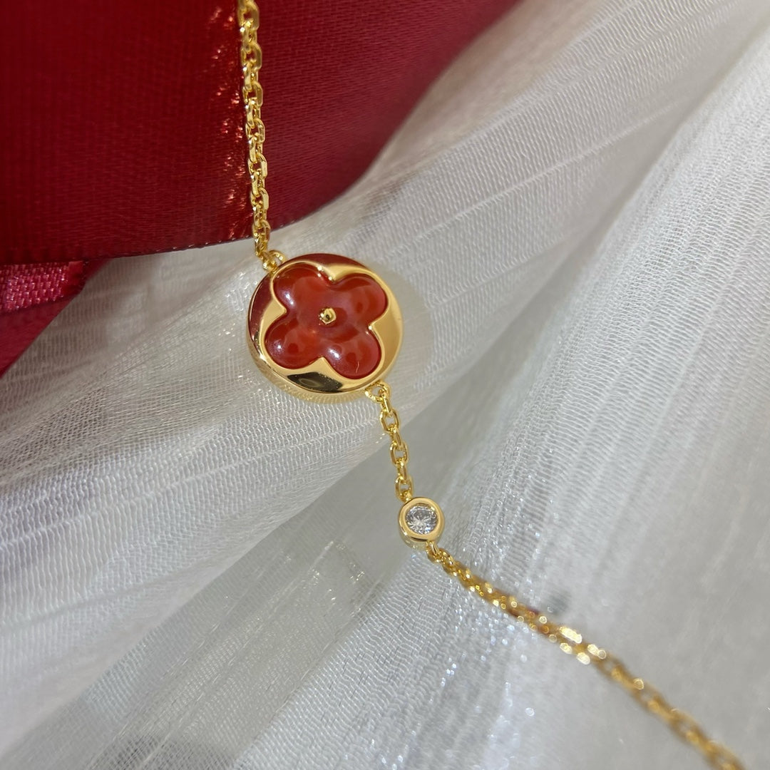 [Regalia Jewelry]SUN PEDANT CARNELIAN BRACELET