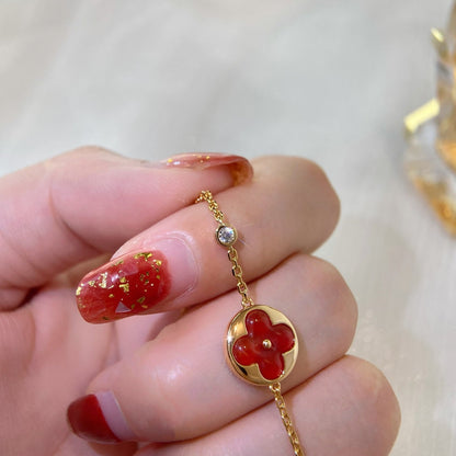 [Regalia Jewelry]SUN PEDANT CARNELIAN BRACELET