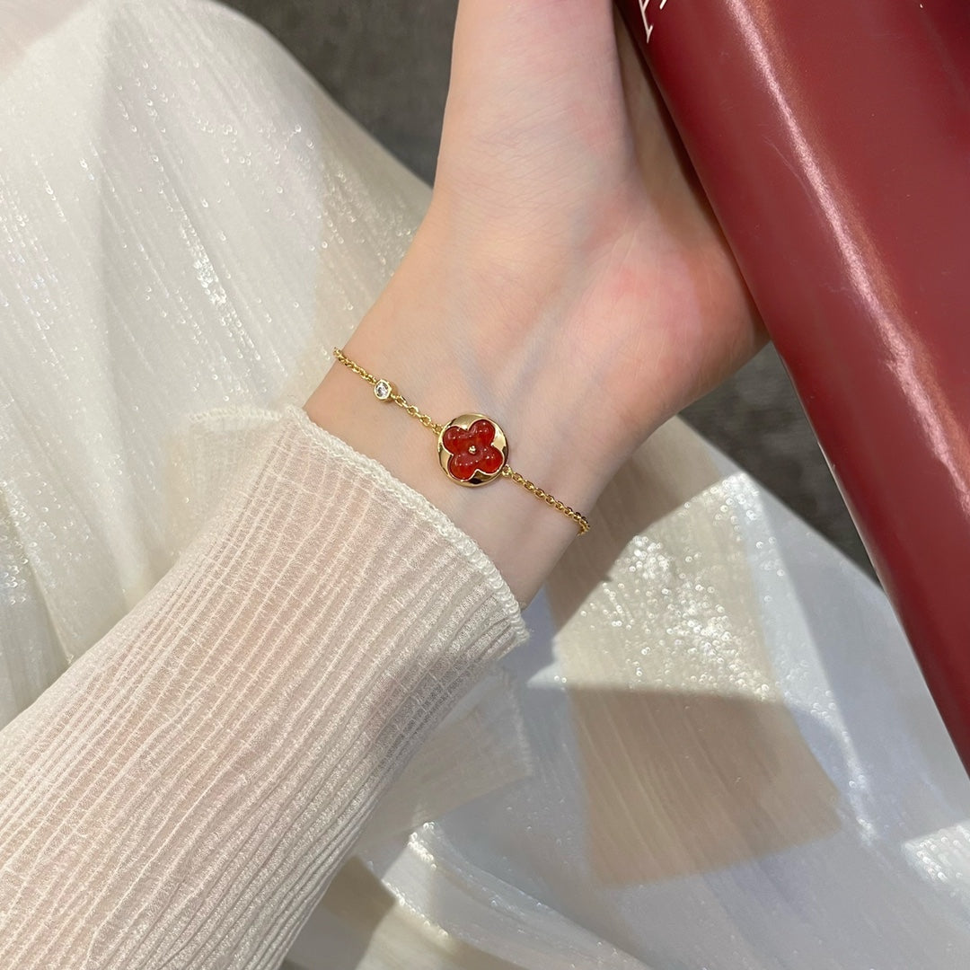 [Regalia Jewelry]SUN PEDANT CARNELIAN BRACELET