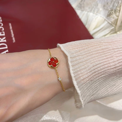 [Regalia Jewelry]SUN PEDANT CARNELIAN BRACELET