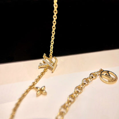 [Regalia Jewelry]LOGO STAR MOTIF GOLD BRACELET