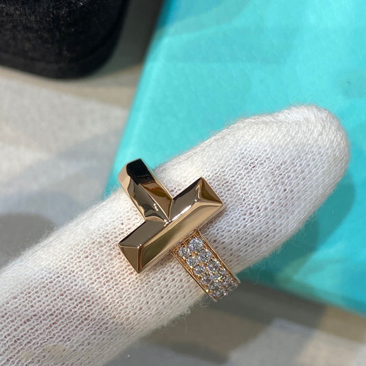[Regalia Jewels]T WIRE MEDIUM DIAMOND RING