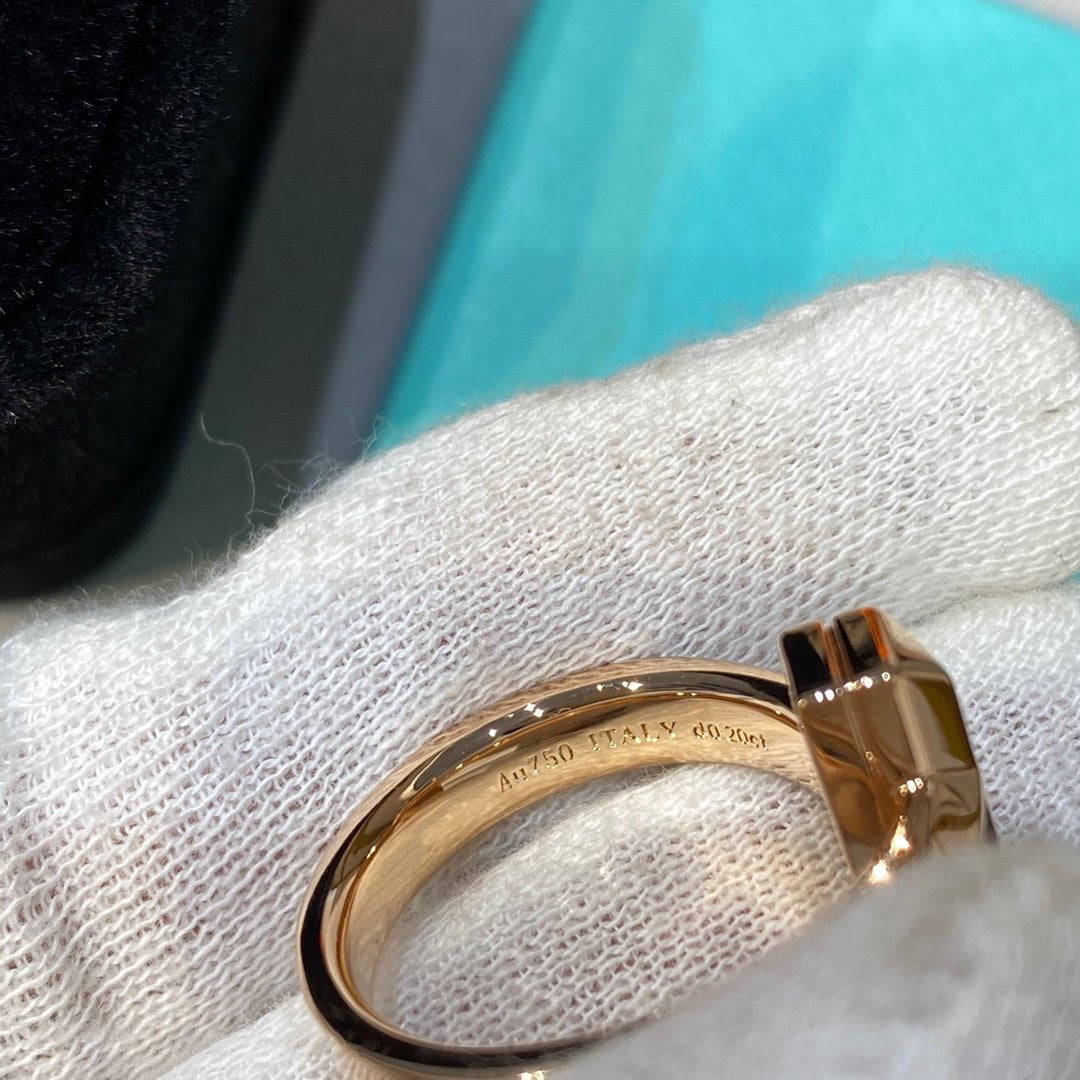 [Regalia Jewels]T WIRE MEDIUM DIAMOND RING