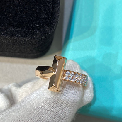 [Regalia Jewels]T WIRE MEDIUM DIAMOND RING