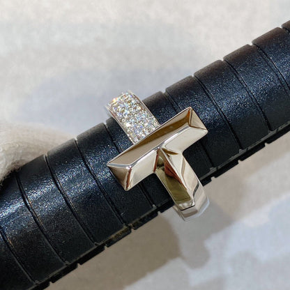 [Regalia Jewels]T WIRE MEDIUM DIAMOND RING