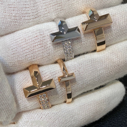 [Regalia Jewels]T WIRE MEDIUM DIAMOND RING