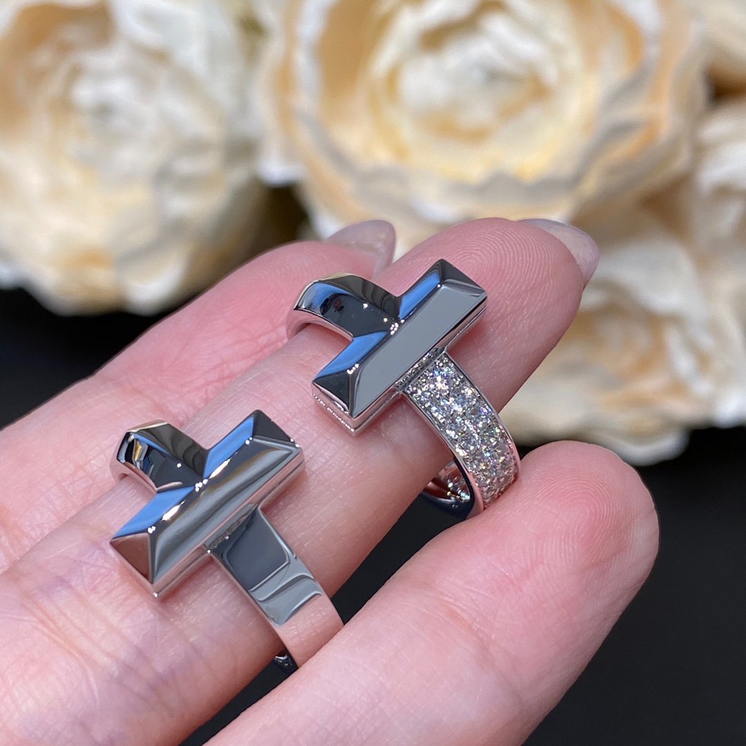 [Regalia Jewels]T WIRE MEDIUM DIAMOND RING
