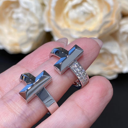 [Regalia Jewels]T WIRE MEDIUM DIAMOND RING