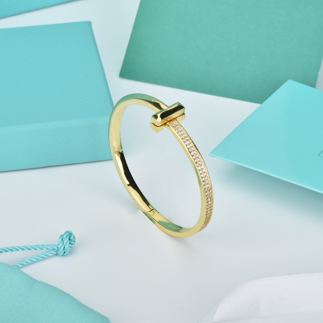 [Regalia Jewels]WIDE DIAMONDS HINGED BANGLE