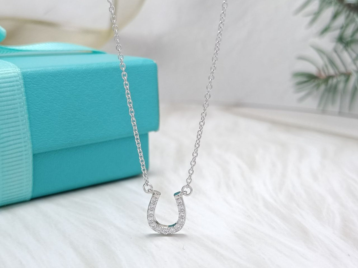 [Regalia Jewels]U PEDANT DIAMOND NECKLACE