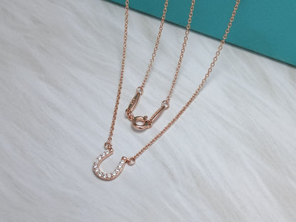 [Regalia Jewels]U PEDANT DIAMOND NECKLACE