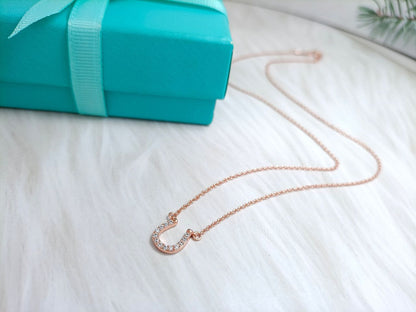 [Regalia Jewels]U PEDANT DIAMOND NECKLACE