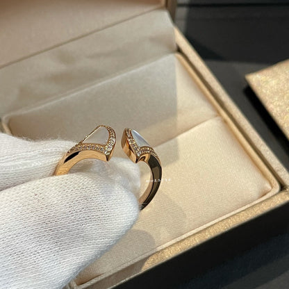[Regalia Jewelry]DREAM MOP DIAMOND OPEN RING